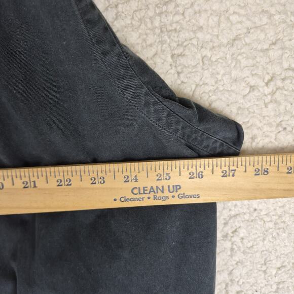 Vtg Polo Ralph Lauren Blake XXL Black Long Sleeve Shirt Red Pony Cotton - Picture 4 of 5